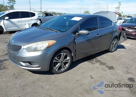 2014 Kia Forte Ex z USA, uszkodzony, nr VIN KNAFX4A8XE5169192